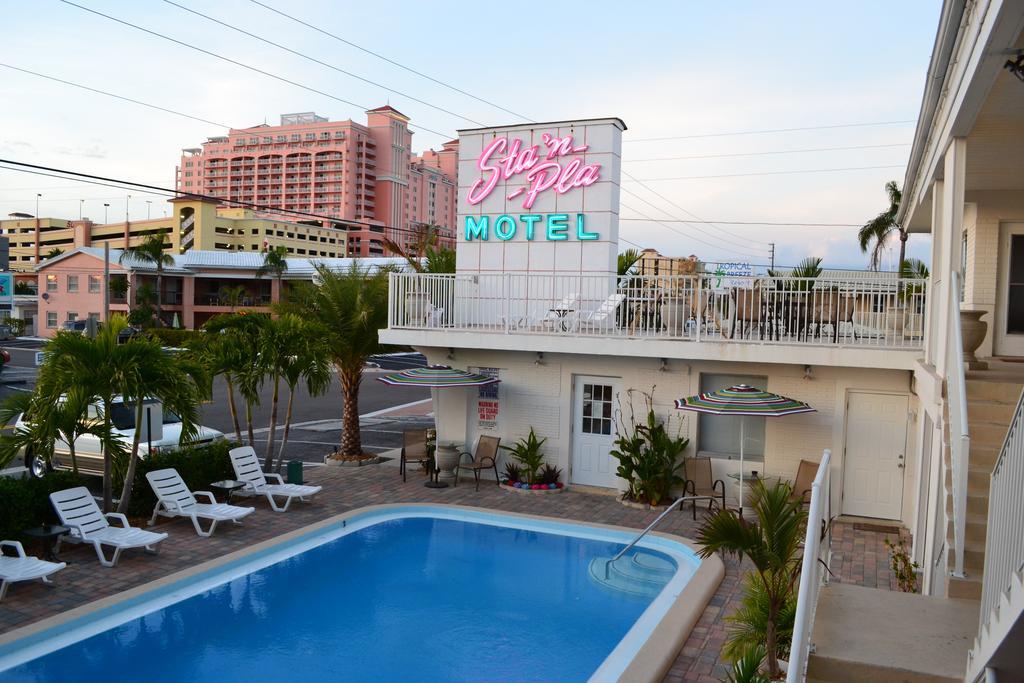 קלירווטר ביץ' Sta N Pla Motel מראה חיצוני תמונה